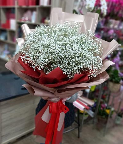 Букет цветов из: Гипсофила в Адамий