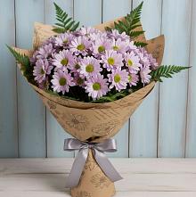 Букет цветов из:  Хризантемы в Адамий