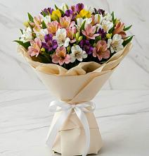Букет цветов из:  Альстромерии #REPLACE_PRED# Адамий