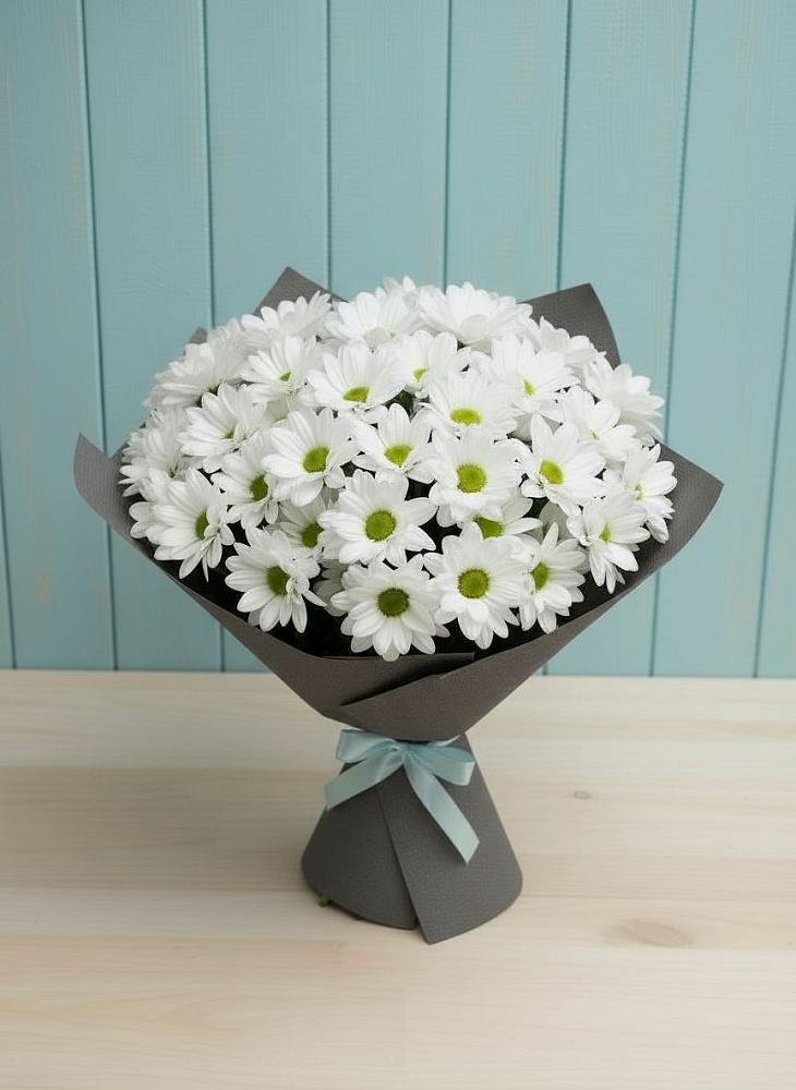 Букет белые хризантемы в Адамий Букет цветов из: Хризантемы в Адамий