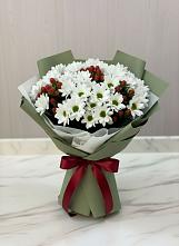 Букет цветов из:  Хризантемы #REPLACE_PRED# Адамий