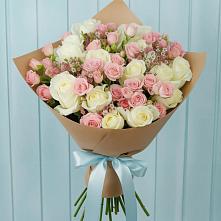 Букет цветов из:  Розы #REPLACE_PRED# Адамий